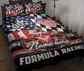 Ohaprints-Quilt-Bed-Set-Pillowcase-Dirt-Track-Formula-Racing-Racer-Checkered-Flag-Custom-Personalized-Name-Number-Blanket-Bedspread-Bedding-2010-Throw (55'' x 60'')