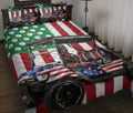 Ohaprints-Quilt-Bed-Set-Pillowcase-America-Us-Flag-Golf-Cart-Golf-Player-Lover-Gift-Blanket-Bedspread-Bedding-2603-Throw (55'' x 60'')