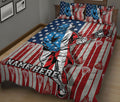 Ohaprints-Quilt-Bed-Set-Pillowcase-Lacrosse-Player-Lover-Fan-Gift-America-Flag-Custom-Personalized-Name-Blanket-Bedspread-Bedding-739-King (90'' x 100'')