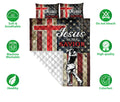 Ohaprints-Quilt-Bed-Set-Pillowcase-Jesus-Is-My-Savior-Golf-Is-My-Therapy-Golfer-Golf-Lover-Player-Gift-Idea-Blanket-Bedspread-Bedding-1425-Double (70'' x 80'')