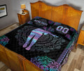 Ohaprints-Quilt-Bed-Set-Pillowcase-Hologram-Mandala-Softball-Girl-Pitcher-Custom-Personalized-Name-Number-Blanket-Bedspread-Bedding-3077-King (90'' x 100'')