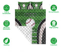 Ohaprints-Quilt-Bed-Set-Pillowcase-Baseball-Ball-Baseball-Field-Green-Gift-Idea-For-Player-Fan-Blanket-Bedspread-Bedding-714-Double (70'' x 80'')
