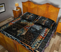 Ohaprints-Quilt-Bed-Set-Pillowcase-Camoflage-Jesus-Cross-Butterfly-Boho-Chistian-Unique-Gift-Blanket-Bedspread-Bedding-2537-Queen (80'' x 90'')