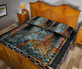 Ohaprints-Quilt-Bed-Set-Pillowcase-Camoflage-Vintage-Wolf-Moon-Boho-Animal-Native-America-Unique-Blanket-Bedspread-Bedding-1879-Queen (80'' x 90'')