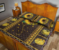 Ohaprints-Quilt-Bed-Set-Pillowcase-Quilting-Knitting-Sunflower-You-Are-My-Sunshine-Yellow-Patchwork-Unique-Gift-Blanket-Bedspread-Bedding-1947-Queen (80'' x 90'')