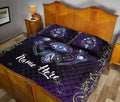 Ohaprints-Quilt-Bed-Set-Pillowcase-Nazar-Greek-Matiasma-Mati-Evil-Mataki-Eye-Wicca-Blue-Custom-Personalized-Name-Blanket-Bedspread-Bedding-1102-King (90'' x 100'')