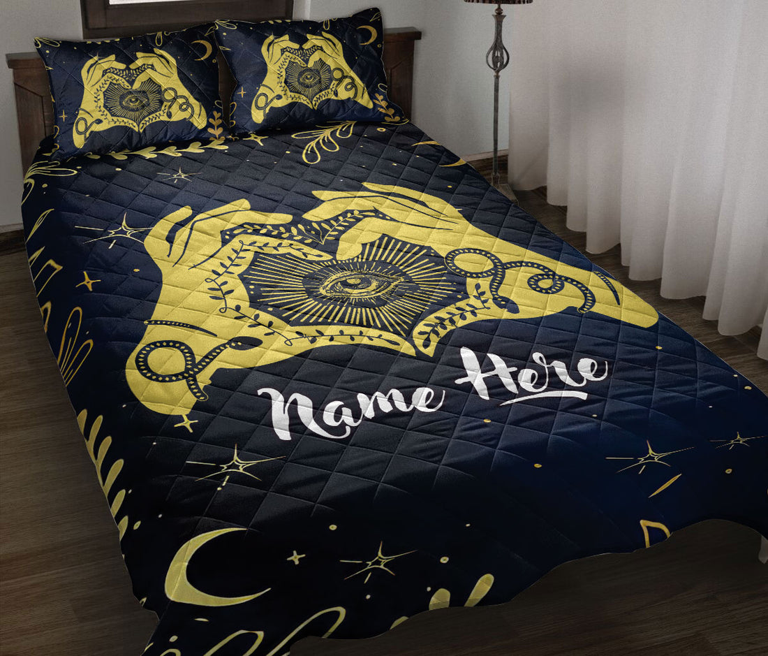 Ohaprints-Quilt-Bed-Set-Pillowcase-Nazar-Greek-Matiasma-Mati-Evil-Mataki-Eye-Spirit-Custom-Personalized-Name-Blanket-Bedspread-Bedding-2866-Throw (55'' x 60'')