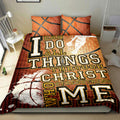 Ohaprints-Quilt-Bed-Set-Pillowcase-Christian-Basketball-Player-Fan-I-Can-Do-All-Things-Orange-Blanket-Bedspread-Bedding-3057-King (90'' x 100'')