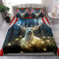 Ohaprints-Quilt-Bed-Set-Pillowcase-Mystic-Deer-String-Light-In-Forest-American-Flag-Unique-Gift-Blanket-Bedspread-Bedding-4246-King (90'' x 100'')