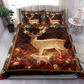 Ohaprints-Quilt-Bed-Set-Pillowcase-Beautiful-Deer-And-Son-With-Christmas-Light-And-Garland-Unique-Gifts-Blanket-Bedspread-Bedding-4238-King (90'' x 100'')