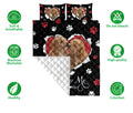 Ohaprints-Quilt-Bed-Set-Pillowcase-Goldendoodle-Labradoodle-Golden-Doodle-Dog-Lover-Pearl-Love-Heart-Blanket-Bedspread-Bedding-1294-Double (70'' x 80'')