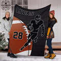 Ohaprints-Fleece-Sherpa-Blanket-American-Football-Gift-For-Son-Boy-Men-Custom-Personalized-Name-Number-Soft-Throw-Blanket-1886-Fleece Blanket