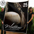 Ohaprints-Fleece-Sherpa-Blanket-Baseball-Gift-For-Son-Boy-Custom-Personalized-Name-Number-Soft-Throw-Blanket-1440-Sherpa Blanket