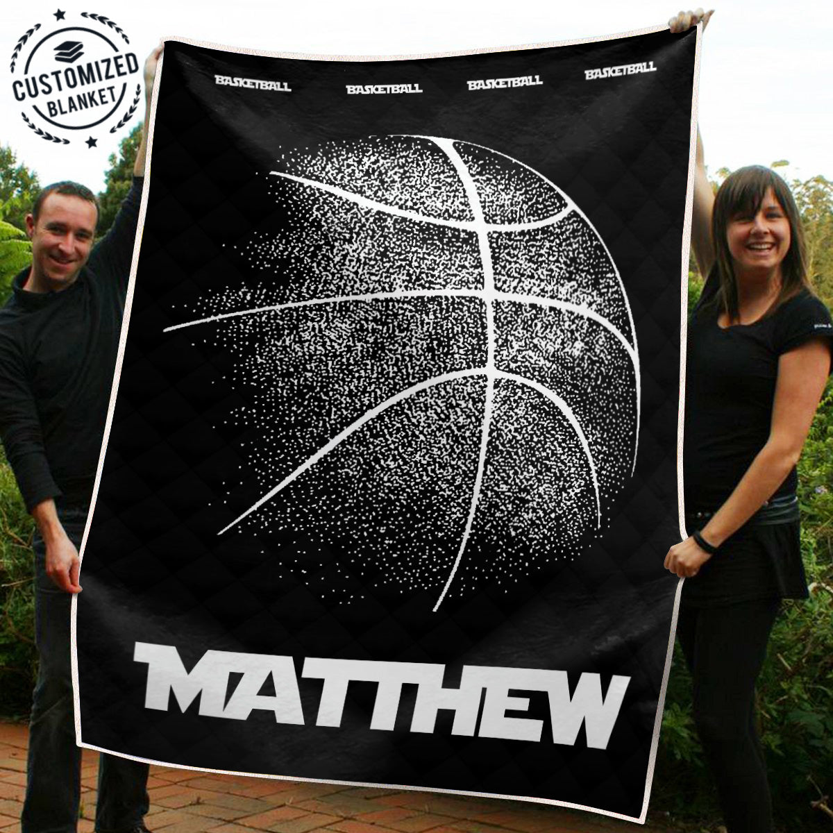 Ohaprints-Fleece-Sherpa-Blanket-Basketball-Gift-For-Son-Boy-Men-Custom-Personalized-Name-Soft-Throw-Blanket-1625-Sherpa Blanket