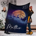 Ohaprints-Fleece-Sherpa-Blanket-Basketball-Gift-For-Son-Boy-Men-Custom-Personalized-Name-Number-Soft-Throw-Blanket-1668-Sherpa Blanket