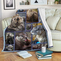 Ohaprints-Fleece-Sherpa-Blanket-Otter-Gift-For-Otter-Lover-Soft-Throw-Blanket-1417-Sherpa Blanket