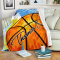 Ohaprints-Fleece-Sherpa-Blanket-Basketball-Gift-For-Son-Boy-Men-Custom-Personalized-Name-Number-Soft-Throw-Blanket-1591-Fleece Blanket