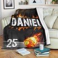 Ohaprints-Fleece-Sherpa-Blanket-Basketball-Gift-For-Son-Boy-Men-Custom-Personalized-Name-Number-Soft-Throw-Blanket-1609-Fleece Blanket