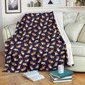 Ohaprints-Fleece-Sherpa-Blanket-Corgi-Dog-Cute-Lovely-Gift-For-Dog-Lover-Pet-Animals-Soft-Throw-Blanket-1794-Fleece Blanket