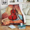 Ohaprints-Fleece-Sherpa-Blanket-Violin-Painting-Gift-For-Violin-Lovers-Custom-Personalized-Name-Soft-Throw-Blanket-1265-Sherpa Blanket