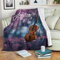 Ohaprints-Fleece-Sherpa-Blanket-Violin-Spring-Gift-For-Violin-Lovers-Custom-Personalized-Name-Soft-Throw-Blanket-1259-Sherpa Blanket