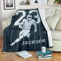 Ohaprints-Fleece-Sherpa-Blanket-American-Football-Gift-For-Son-Boy-Men-Custom-Personalized-Name-Number-Soft-Throw-Blanket-1542-Sherpa Blanket