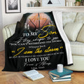 Ohaprints-Fleece-Sherpa-Blanket-Basketball-Gift-For-Son-Boy-Men-Custom-Personalized-Name-Soft-Throw-Blanket-1592-Fleece Blanket