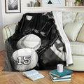 Ohaprints-Fleece-Sherpa-Blanket-Baseball-Gift-For-Son-Boy-Custom-Personalized-Name-Number-Soft-Throw-Blanket-1430-Fleece Blanket