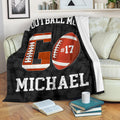 Ohaprints-Fleece-Sherpa-Blanket-American-Football-Gift-For-Son-Boy-Men-Custom-Personalized-Name-Number-Soft-Throw-Blanket-1394-Sherpa Blanket