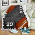 Ohaprints-Fleece-Sherpa-Blanket-American-Football-Gift-For-Son-Boy-Men-Custom-Personalized-Name-Number-Soft-Throw-Blanket-1282-Sherpa Blanket