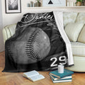 Ohaprints-Fleece-Sherpa-Blanket-Baseball-Gift-For-Son-Boy-Custom-Personalized-Name-Number-Soft-Throw-Blanket-1457-Fleece Blanket