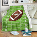 Ohaprints-Fleece-Sherpa-Blanket-American-Football-Gift-For-Son-Boy-Men-Custom-Personalized-Name-Number-Soft-Throw-Blanket-1290-Fleece Blanket