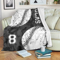 Ohaprints-Fleece-Sherpa-Blanket-Baseball-Gift-For-Son-Boy-Custom-Personalized-Name-Number-Soft-Throw-Blanket-1512-Fleece Blanket