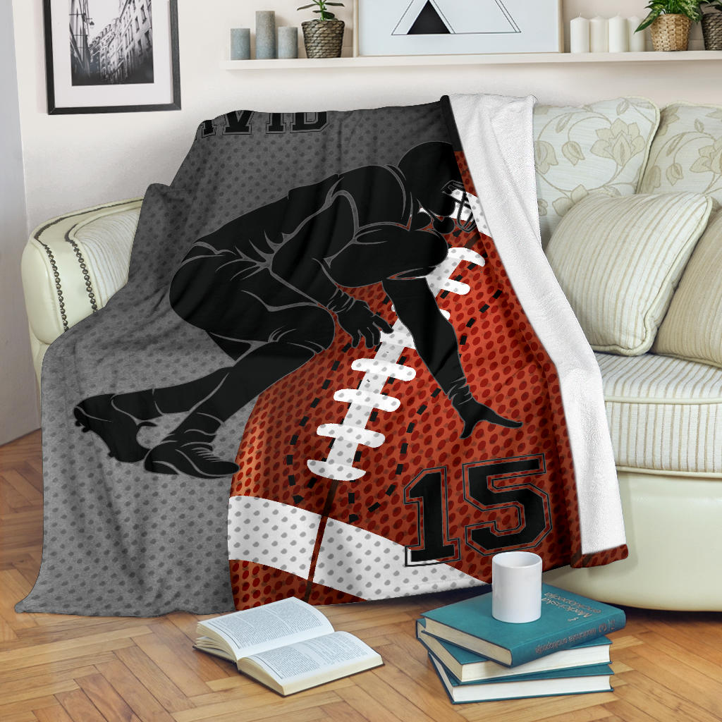 Ohaprints-Fleece-Sherpa-Blanket-American-Football-Gift-For-Son-Boy-Men-Custom-Personalized-Name-Number-Soft-Throw-Blanket-1914-Sherpa Blanket