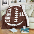 Ohaprints-Fleece-Sherpa-Blanket-American-Football-Gift-For-Son-Boy-Men-Custom-Personalized-Name-Number-Soft-Throw-Blanket-1322-Fleece Blanket