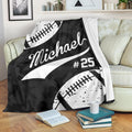 Ohaprints-Fleece-Sherpa-Blanket-American-Football-Gift-For-Son-Boy-Men-Custom-Personalized-Name-Number-Soft-Throw-Blanket-1392-Fleece Blanket