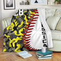 Ohaprints-Fleece-Sherpa-Blanket-Softball-Gift-For-Daughter-Girl-Custom-Personalized-Name-Number-Soft-Throw-Blanket-1582-Sherpa Blanket