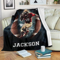 Ohaprints-Fleece-Sherpa-Blanket-American-Football-Gift-For-Son-Boy-Men-Custom-Personalized-Name-Number-Soft-Throw-Blanket-1891-Sherpa Blanket