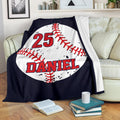 Ohaprints-Fleece-Sherpa-Blanket-Baseball-Gift-For-Son-Boy-Custom-Personalized-Name-Number-Soft-Throw-Blanket-1504-Fleece Blanket