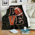 Ohaprints-Fleece-Sherpa-Blanket-American-Football-Gift-For-Son-Boy-Men-Soft-Throw-Blanket-1556-Fleece Blanket