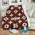 Ohaprints-Fleece-Sherpa-Blanket-American-Football-Gift-For-Son-Boy-Men-Custom-Personalized-Name-Number-Soft-Throw-Blanket-1919-Fleece Blanket