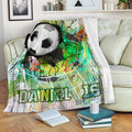 Ohaprints-Fleece-Sherpa-Blanket-Soccer-Ball-Colors-Effect-Custom-Personalized-Name-Number-Soft-Throw-Blanket-1248-Sherpa Blanket