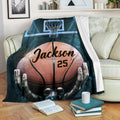 Ohaprints-Fleece-Sherpa-Blanket-Basketball-Gift-For-Son-Boy-Men-Custom-Personalized-Name-Number-Soft-Throw-Blanket-1690-Fleece Blanket