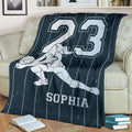 Ohaprints-Fleece-Sherpa-Blanket-Volleyball-Gift-For-Daughter-Girl-Custom-Personalized-Name-Number-Soft-Throw-Blanket-1241-Fleece Blanket