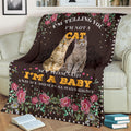 Ohaprints-Fleece-Sherpa-Blanket-Cat-Baby-Mom-Is-Always-Right-Gift-For-Cat-Lover-Soft-Throw-Blanket-1745-Fleece Blanket