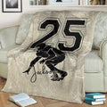 Ohaprints-Fleece-Sherpa-Blanket-American-Football-Gift-For-Son-Boy-Men-Custom-Personalized-Name-Number-Soft-Throw-Blanket-1528-Fleece Blanket