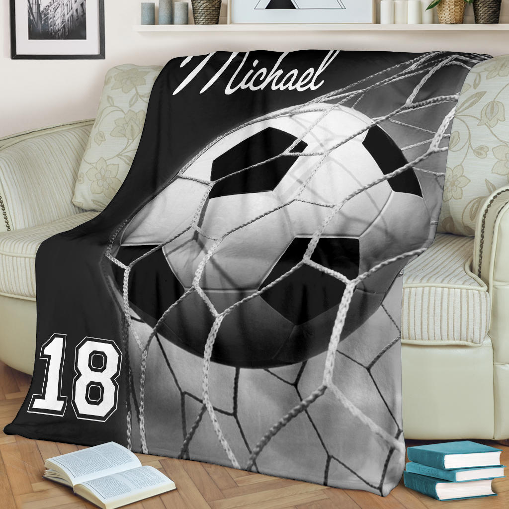 Ohaprints-Fleece-Sherpa-Blanket-Soccer-Goals-What-I-Love-Is-Scoring-Custom-Personalized-Name-Number-Soft-Throw-Blanket-1885-Fleece Blanket