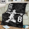 Ohaprints-Fleece-Sherpa-Blanket-Baseball-Gift-For-Son-Boy-Custom-Personalized-Name-Number-Soft-Throw-Blanket-1508-Fleece Blanket