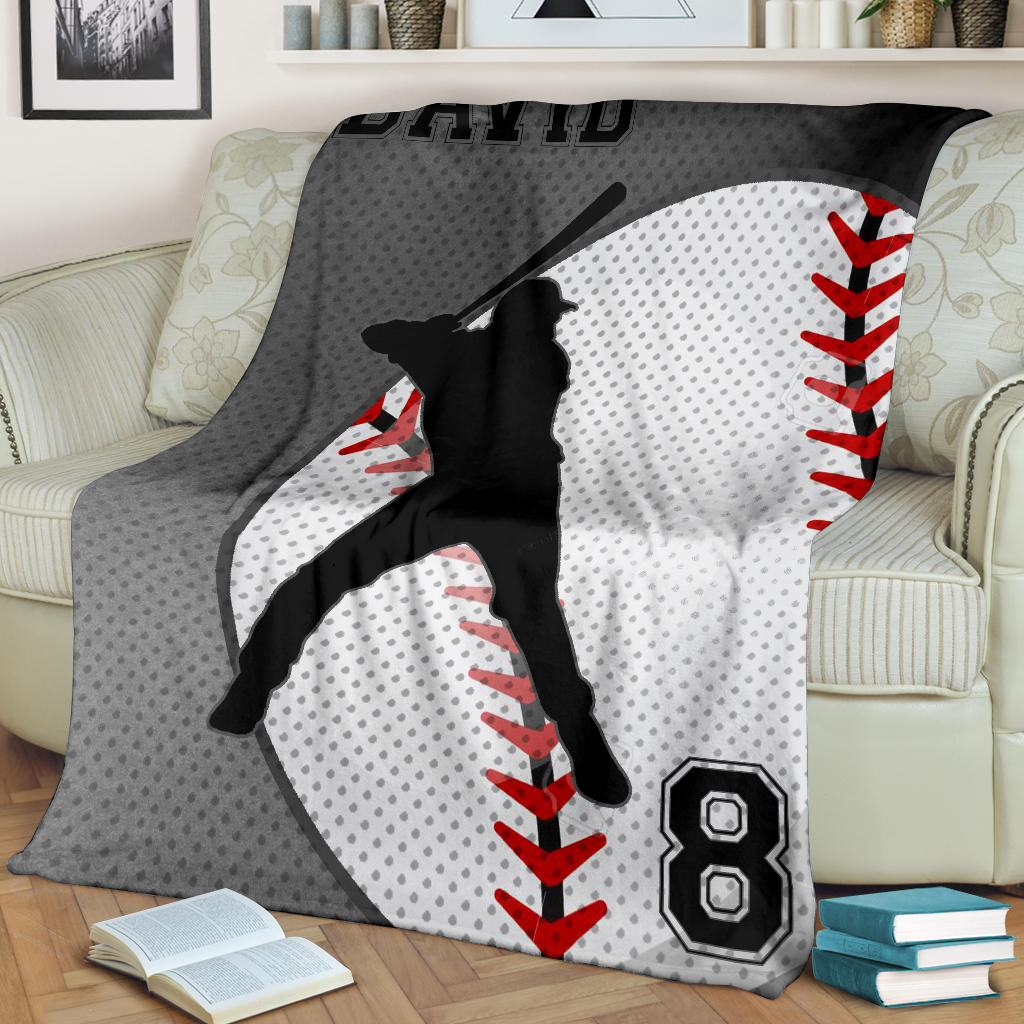 Ohaprints-Fleece-Sherpa-Blanket-Baseball-Gift-For-Son-Boy-Custom-Personalized-Name-Number-Soft-Throw-Blanket-1502-Sherpa Blanket