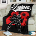 Ohaprints-Fleece-Sherpa-Blanket-American-Football-Gift-For-Son-Boy-Men-Custom-Personalized-Name-Number-Soft-Throw-Blanket-1917-Fleece Blanket